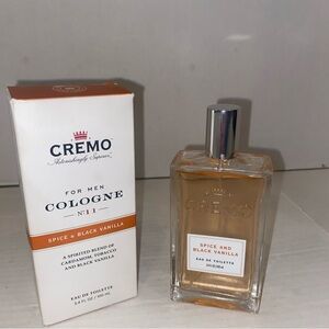 Cremo Spice and Black Vanilla Cologne for Men new inbox
